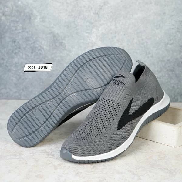 بروکس جورابی طوسی زیره سفیدطوسی (کد 3018 )